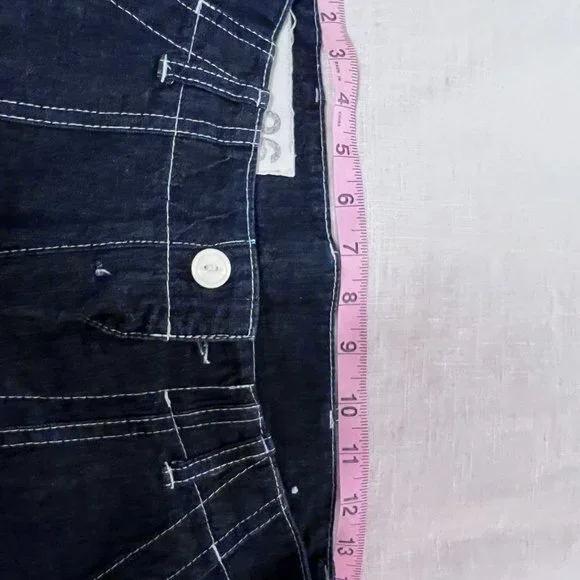 Bleu de Paname button-fly jeans, made in France, womens size 26 - Picture 7 of 10